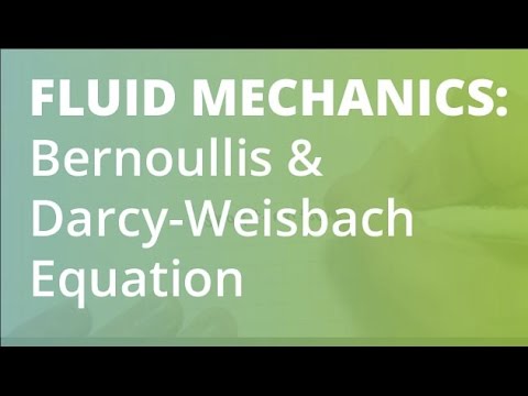 Head Loss, Bernoullis & Darcy–Weisbach Equation | Fluid Mechanics