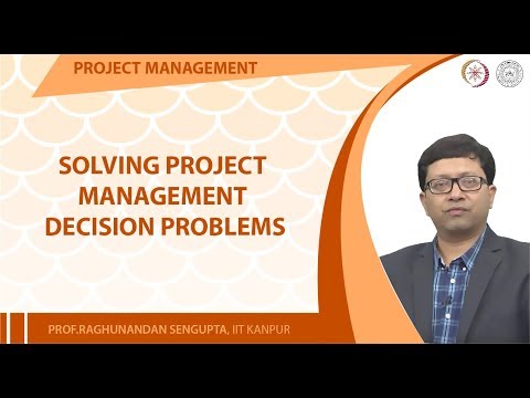 Solving Project Management Decision Problems