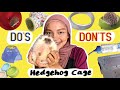 🦔All About Hedgehog Cage | Landak Mini