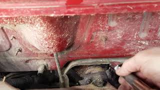 2003 Dodge Caravan upper O2 sensor replacement