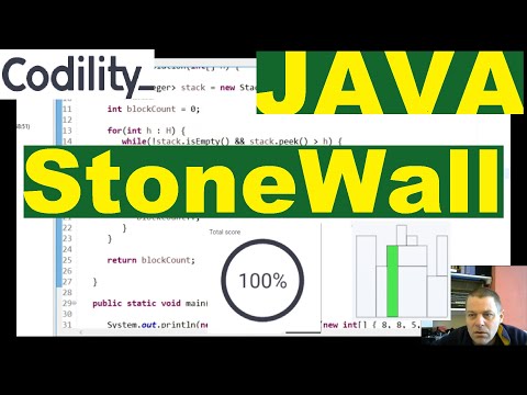 Codility Stonewall Solution