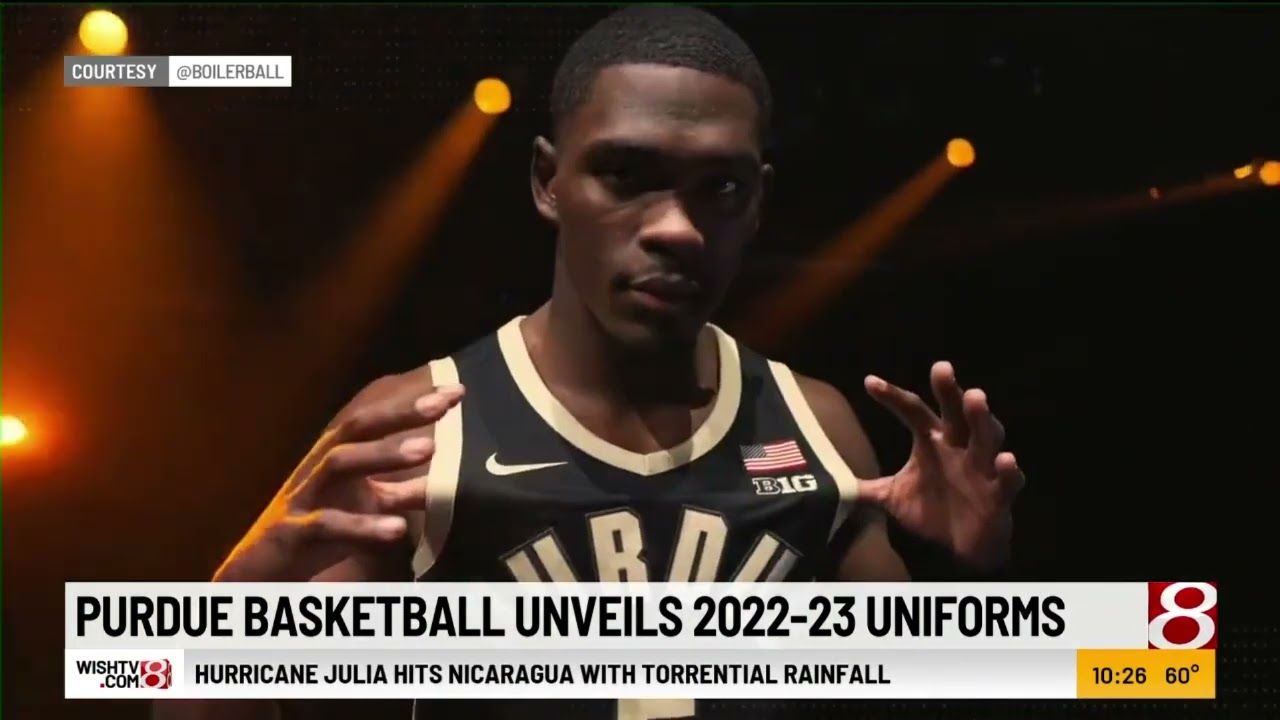 Purdue basketball unveils 2022-23 uniforms