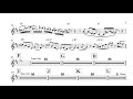 Yesterdays - Phil Woods Transcription (Eb). Transcribed by Arkady