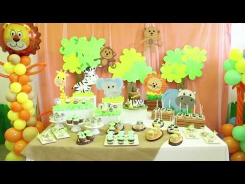 Un Baby Shower de Safari