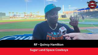 Quincy Hamilton Discusses Triple-A Championship and More!