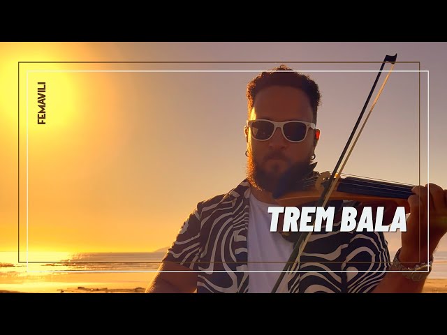 Imagem de capa do vídeo Trem Bala - Ana Vilela (violin cover by FEMAVILI)