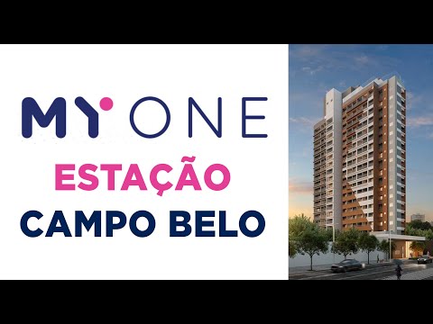 My One Estação Campo Belo | Apartamentos de 30 e 42m² na Av. Santo Amaro