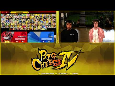 Big Cheese 4 SSBU: Taicho vs Con (Incineroar vs Fox) - Top 12 LR5
