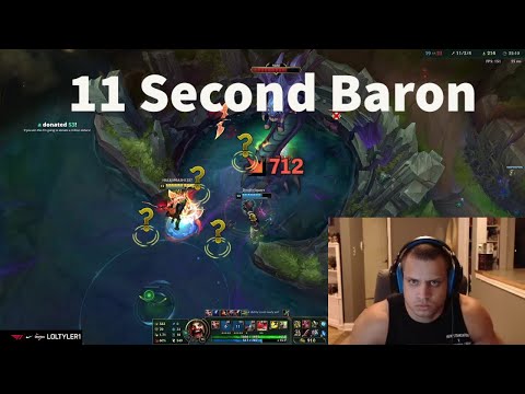 Tyler1's Draven Deletes Baron!!