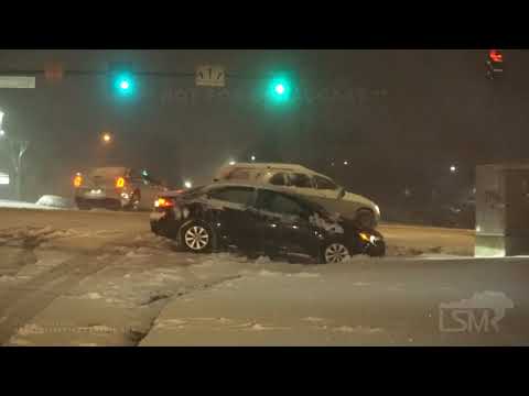 02-25-2021 Golden, CO - Winter Storm Warning - Cars Stuck - Plows