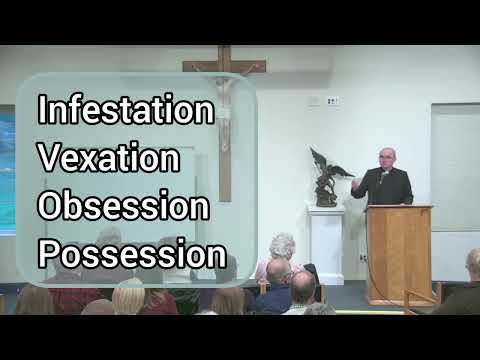 (2of5)  Angels and Demons - Fr. Vincent Lampert / Basic Principles of Exorcism