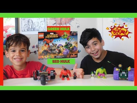 Lego Super Heroes 76078 Hulk vs. Red Hulk