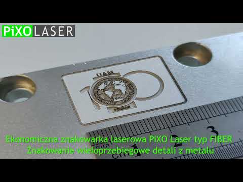 Znakowanie głębokie. Znakowarka PiXO Laser 20W 30W 50W 70W