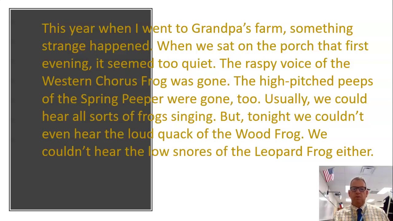 3.9B 3rd Grade Science Food Chain Reading Passage