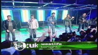 Westlife Tonight Live CD:UK