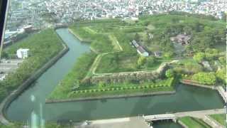 preview picture of video 'Hokkaido Travels 北海道旅行 函館五稜郭タワー展望台'