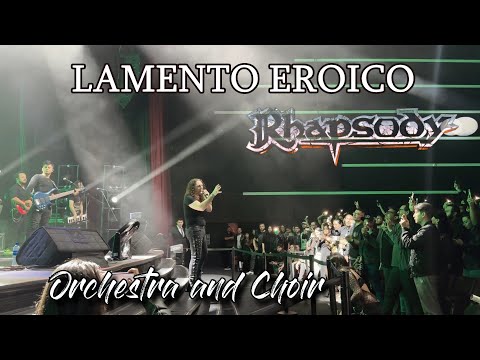 Fabio Lione Sinfónico - Lamento Eroico (Rhapsody) live in Bogotá with Choir and Symphony Orchestra