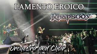 Fabio Lione Sinfónico - Lamento Eroico (Rhapsody) live in Bogotá with Choir and Symphony Orchestra