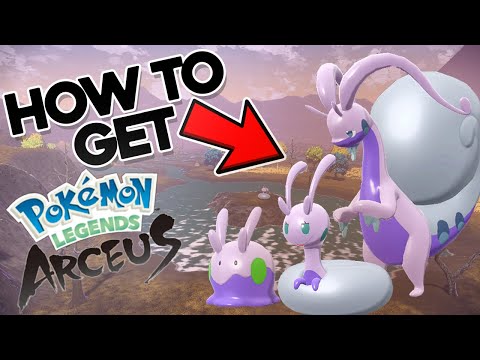 HOW TO GET HISUIAN GOODRA, SLIGGOO, and GOOMY in POKEMON LEGENDS ARCEUS