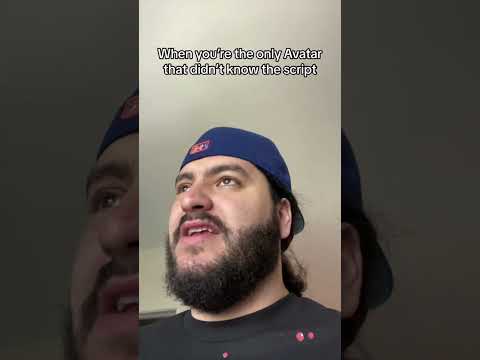 When you’re the only Avatar that didn’t know the script