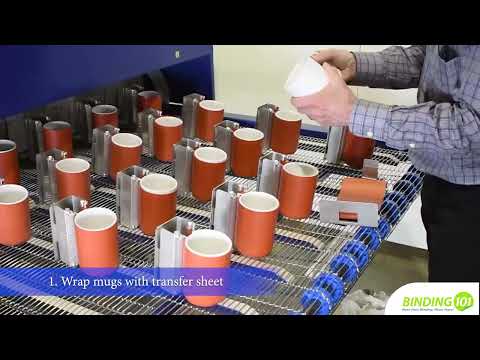 How to Wrap Mugs with the HIX SubliPro Conveyor Oven