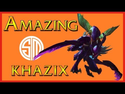 League of Legends: Team Solomid TSM Amazing - KhaZix Jungle - Korean Diamond Ranked 2014