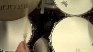 GRETSCH NEW CLASSIC 3 PIECE BEBOP- Claes Åberg drums 5th of July 2013