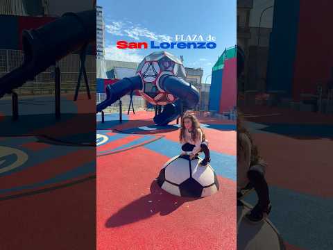 Plaza de San Lorenzo ❤️💙 en Boedo 👉SEGUINOS #luajoajoni