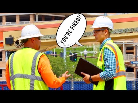Firing Construction Workers, Then Giving Them $1000