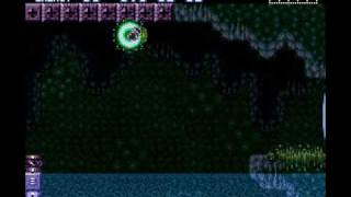 Super Metroid - Cross the water room with a new bomb technique