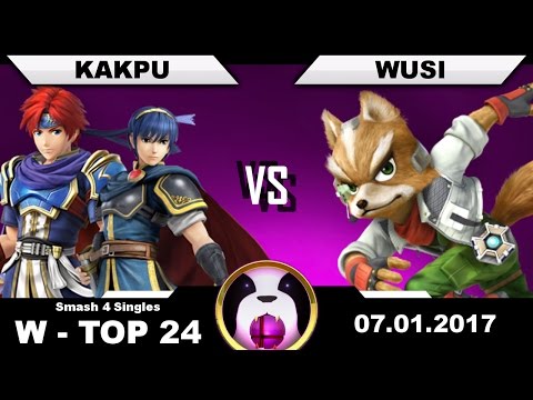 PPT-W17 - Kakpu (Roy, Marth) Vs. Wolfes | Wusi (Fox) - Winners Top 24 - Smash 4