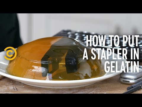 How To Make A Gelatin Stapler Mold Prank