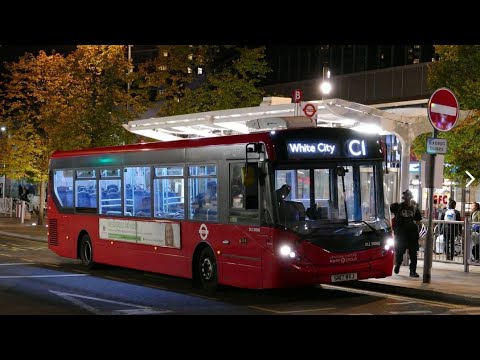 Full route visual Bus C1 Victoria to White city bus station