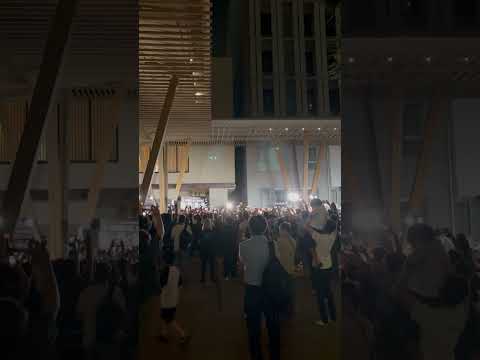 経営学科 HAKA All Blacks fan event in Japan(13) #HAKA #allblacks #オールブラックス　#三井ガーデンホテル柏の葉