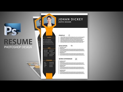 How to Creative Resume design Resume Design in Adobe Illustrator CC Vertex Graphic
