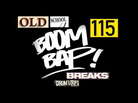 115 OLD SCHOOL RAP BOOM BAP DRUM LOOPS