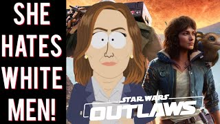 Star Wars Outlaws employee tells WHITE men not to buy game! Lucasfilm's Kathleen Kennedy approves!?