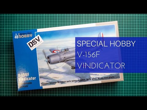 Special Hobby 1/48 V-156F Vindicator (SH48213) Review