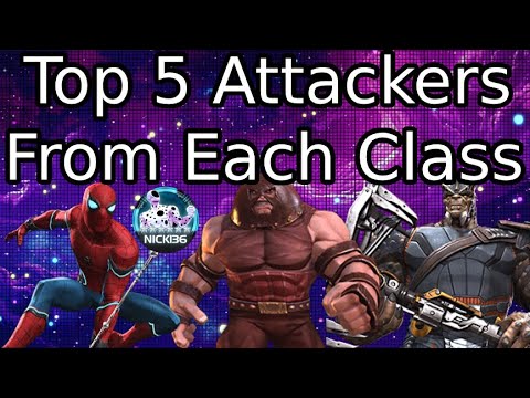 The Best Attackers From Each Class! | Marvel Contest Of Champions