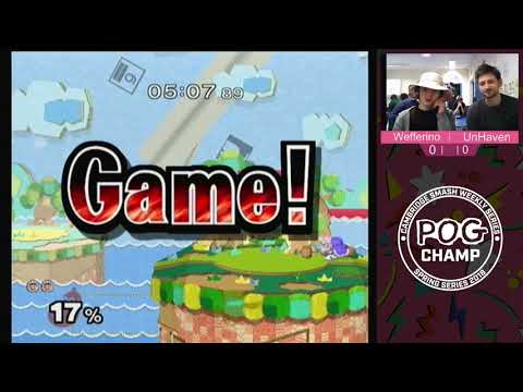 Pog Champ Cambridge Spring W1 [M] - WF - Wefferino vs. UnHaven