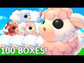 OPENING 100 COW BOXES In Adopt Me Christmas Update
