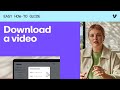 How To Download A Video On Vimeo