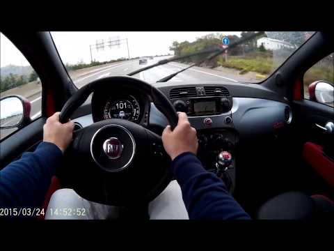 Fiat 500S 1.2 69Hp acceleration, top speed...