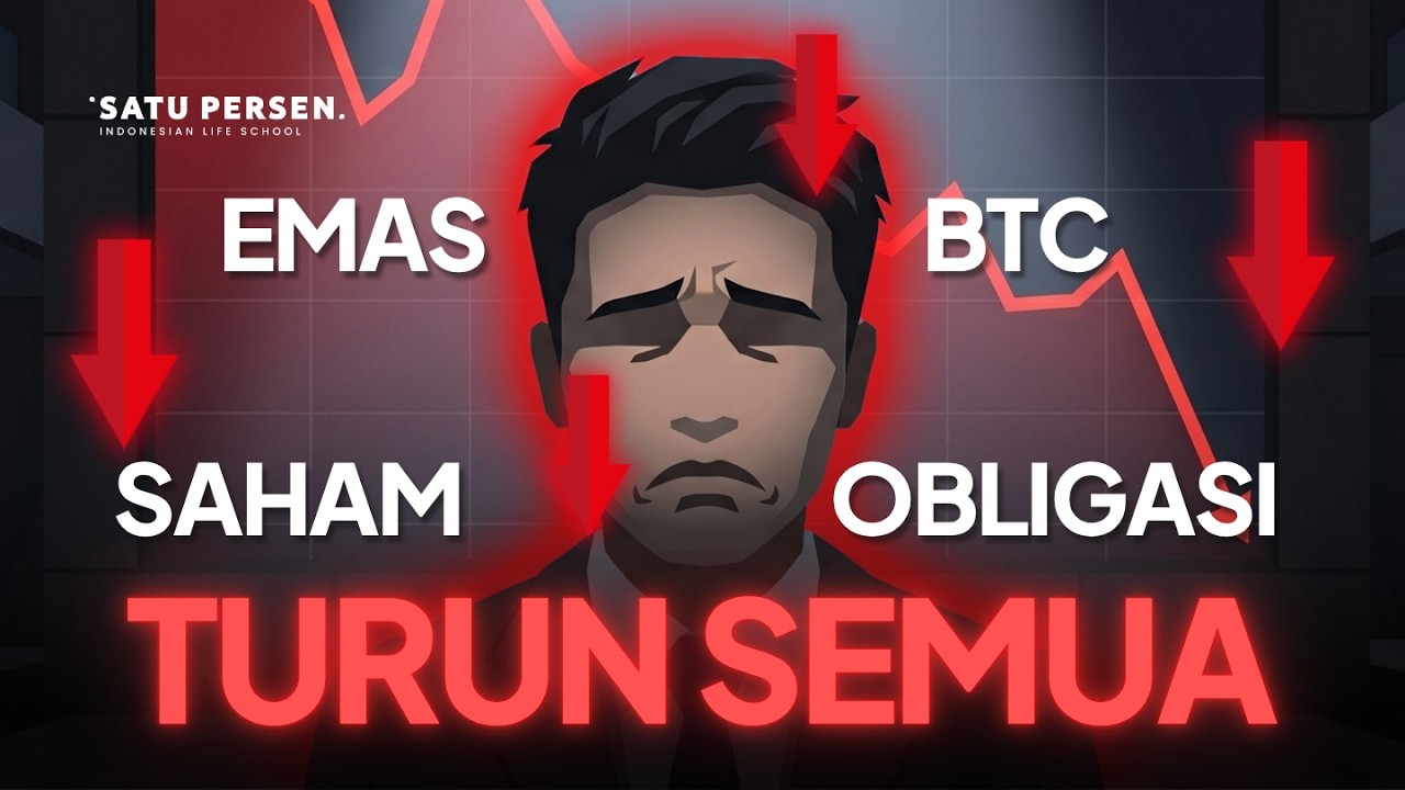 SEMUANYA TURUN! Emas, IHSG, Saham US, BTC, sampai Obligasi…