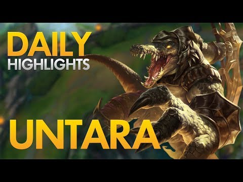 SKT T1 UNTARA - Renekton Top Lane - Daily Highlights