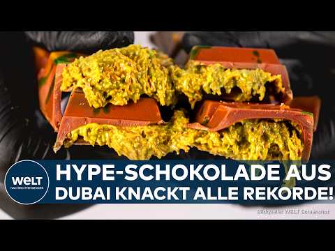 DEUTSCHLAND: Hype um Dubai-Schokolade eskaliert! Fans stehen in Hamburg seit 2 Uhr früh Schlange