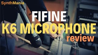 Video thumbnail for Fifine K6 microphone review by SynthMania