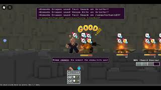 4 komodo dragons be like