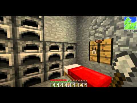 Minecraft 1.2.5 Let's Play Ep 2 - Under water house is under water