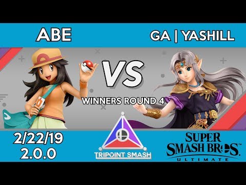Tripoint Smash 49 - Winners Round 4 - Abe (Pokemon Trainer) Vs. GA | Yashill (Zelda)